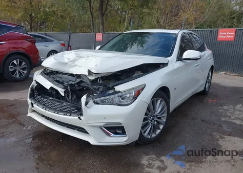 2018 Infiniti Q50 3.0T Luxe from USA, damaged, VIN JN1EV7AP1JM353081
